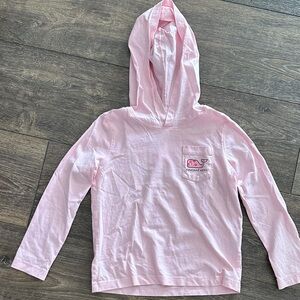 Vineyard Vines Light Pink Kids Hooded T-Shirt